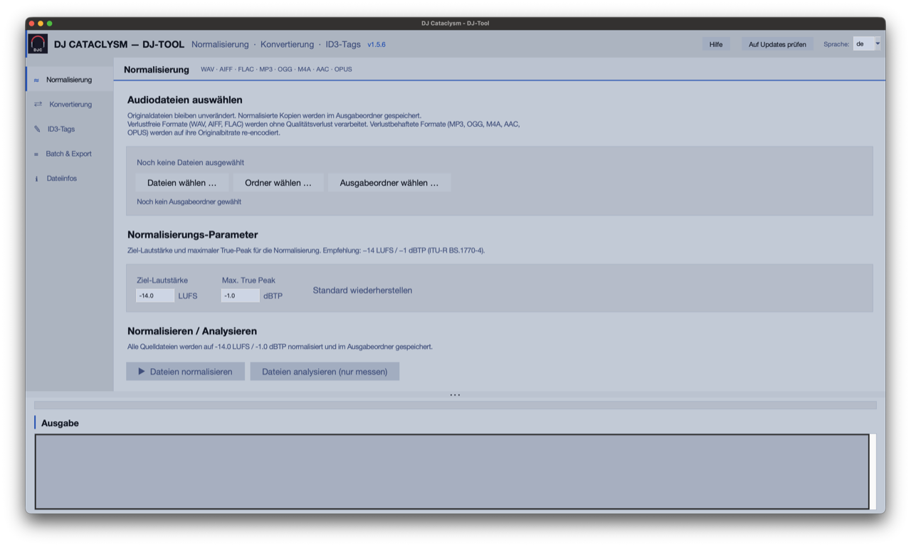 DJ Cataclysm – DJ-Tool macOS